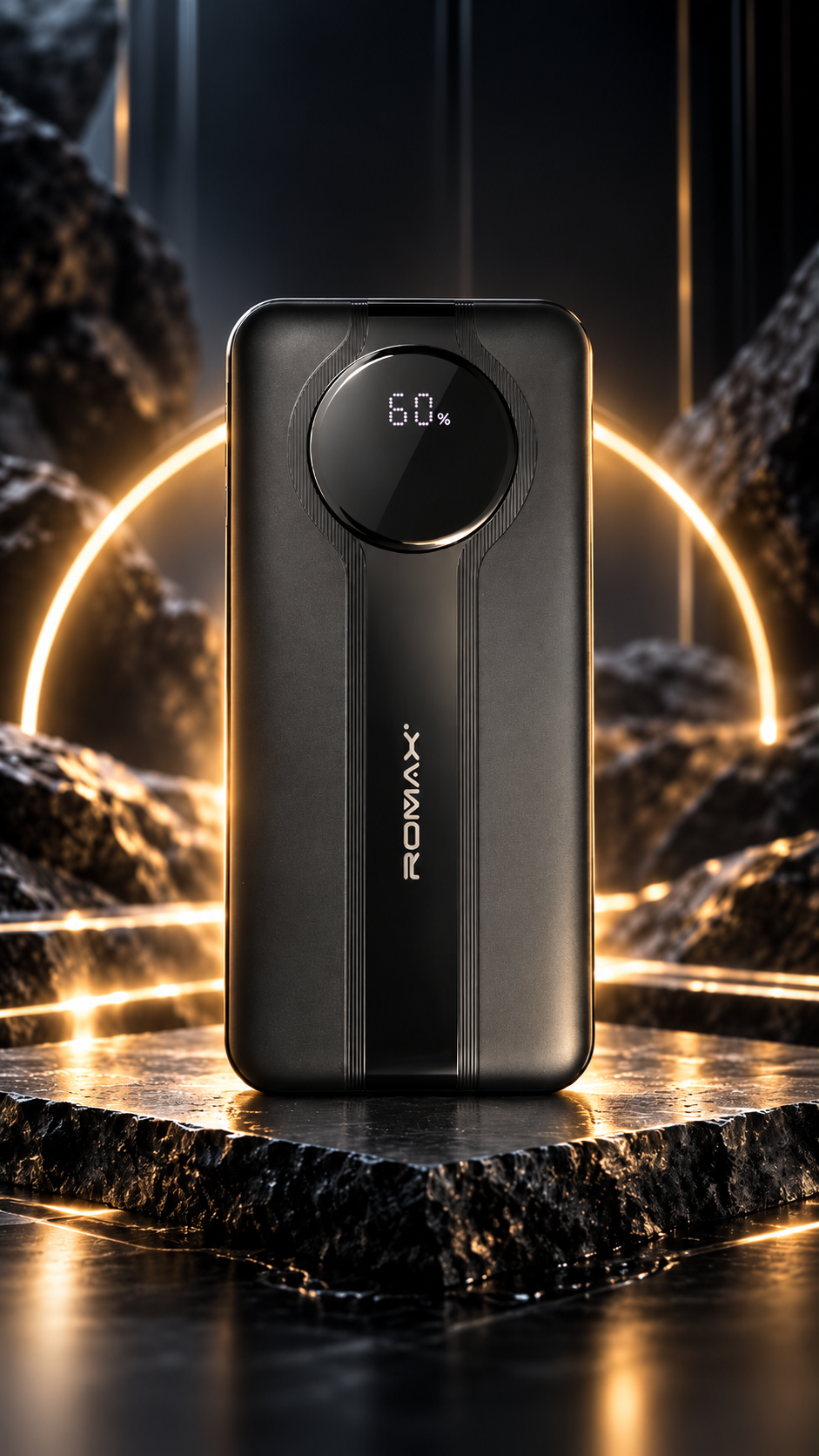 Carga Inteligente — Power Bank ROMAX